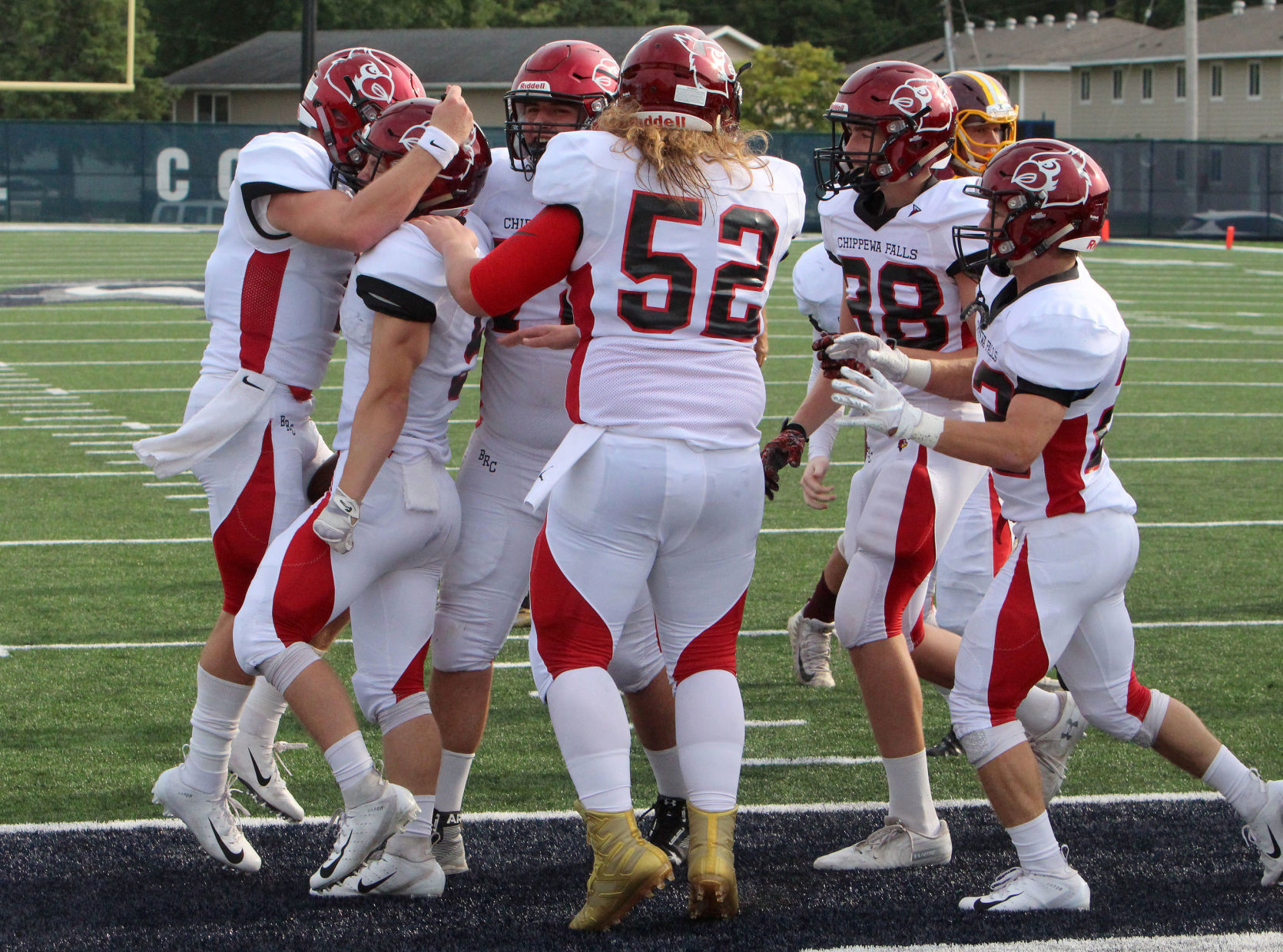 Chi-Hi football at Menomonie 8-31-18